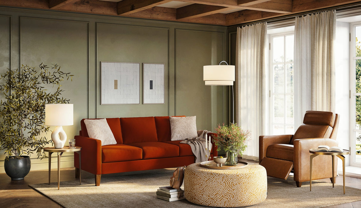 Palliser Customizable Sofa Soren Track Arm - Alexandria Virginia & Washington DC