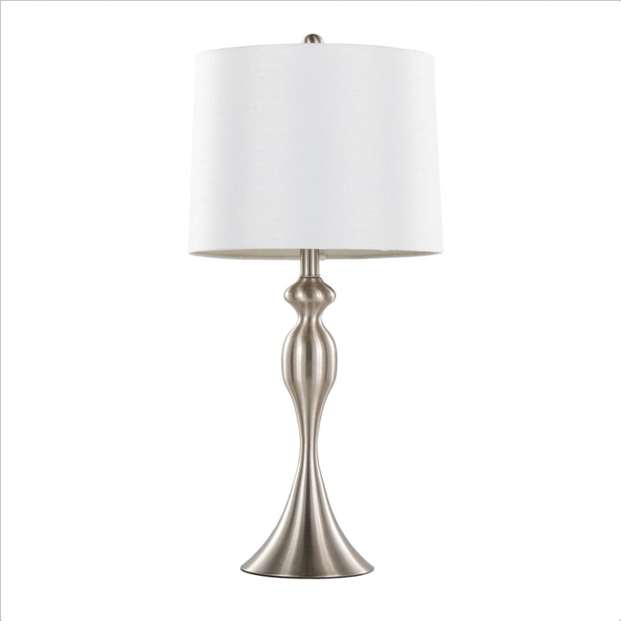 Ashland - 27" Metal Table Lamp (Set of 2) - White
