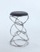 Chintaly 0545 Interlocking Multi-Ring Counter Stool - Black