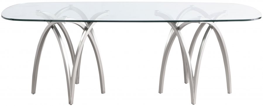 Madelyn - Dining Table - Silver