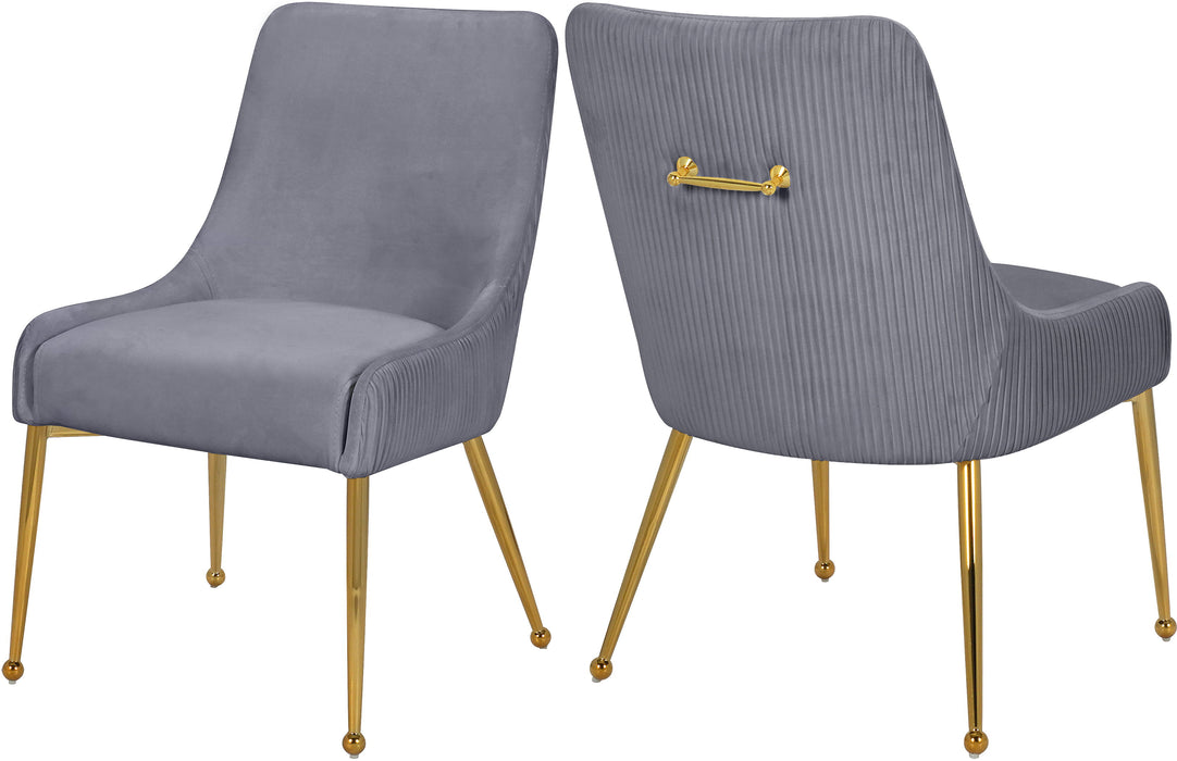 Ace - Dining Chair with Gold Legs (Set of 2)
