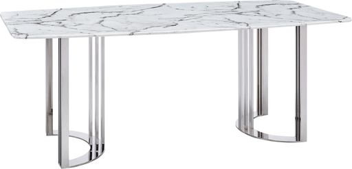 ESF Extravaganza Collection 131 Dining Table Silver i27597