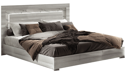 ESF Status Italy Carrara Bed King Size Grey i30656