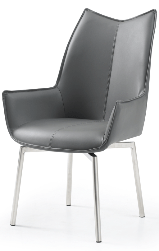 ESF Extravaganza Collection 1218 Swivel Dining Chair Dark Grey i36556