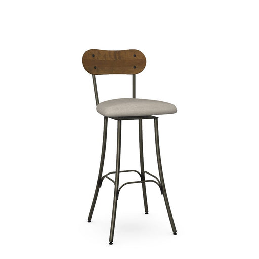 Amisco Bean Swivel Stool 41268-30 Bar Height