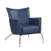 Chintaly 2008-ACC Accent Chair w/ Steel Frame