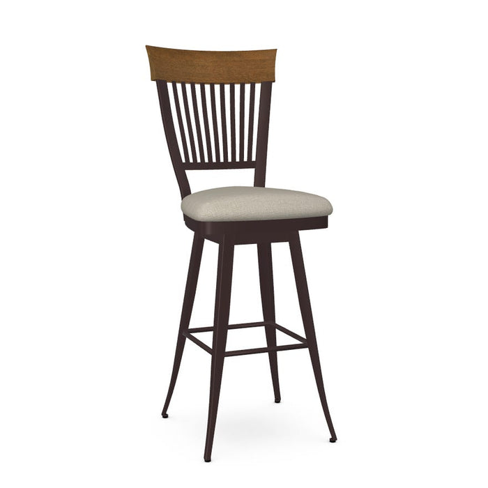 Amisco Annabelle Swivel Stool 41419-30 Bar Height