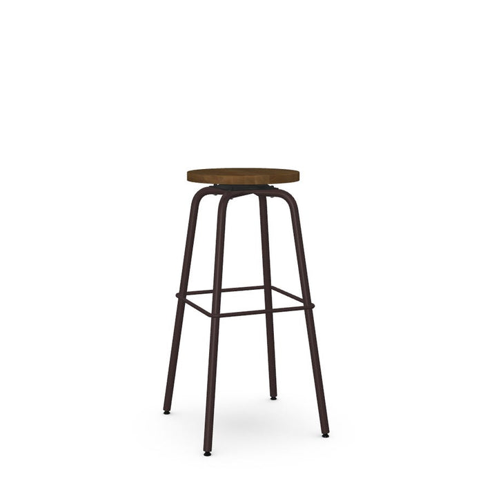 Amisco Button Swivel Stool 42460-34B Spectator Height