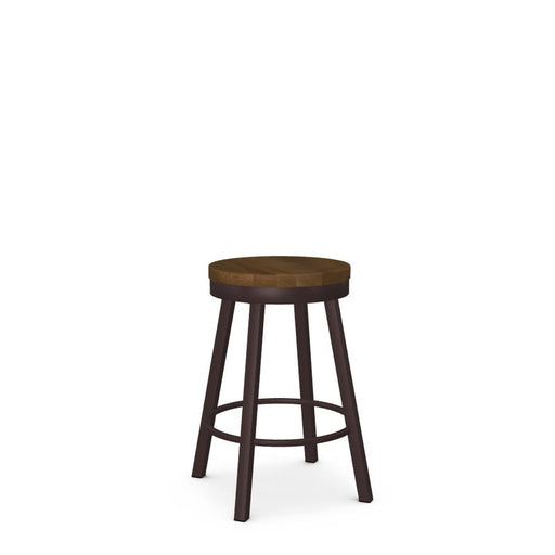 Amisco Connor Swivel Stool 42493-26B Counter Height