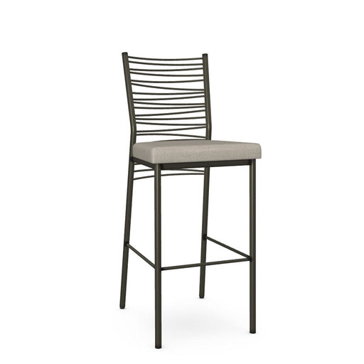 Amisco Crescent Non Swivel Stool 40123-30 Bar Height