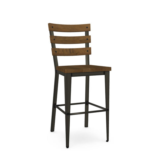Amisco Dexter Non Swivel Stool 40323-30B Bar Height