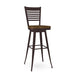 Amisco Edwin Swivel Stool 41498-34B Spectator Height
