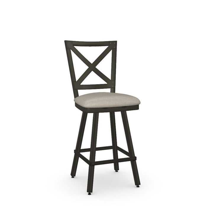 Amisco Kent Swivel Stool 41528-26 Counter Height