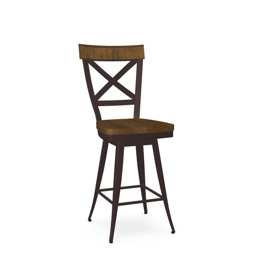 Amisco Kyle Swivel Stool 41414-26B Counter Height