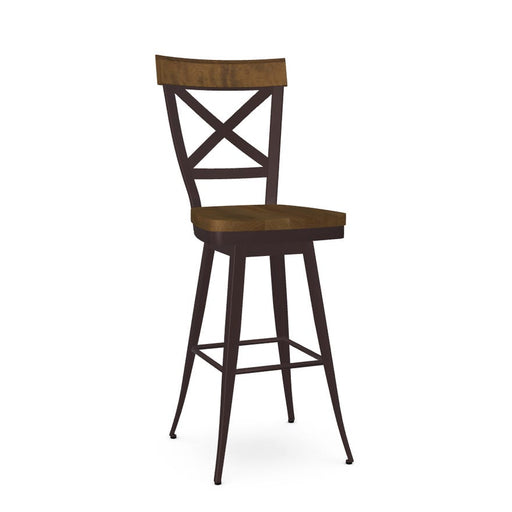 Amisco Kyle Swivel Stool 41414-30B Bar Height