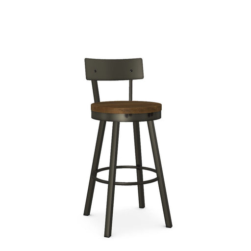 Amisco Lauren Swivel Stool 40593-30B Bar Height