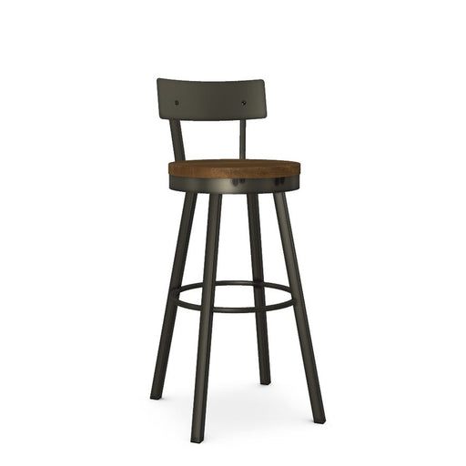 Amisco Lauren Swivel Stool 40593-34B Spectator Height