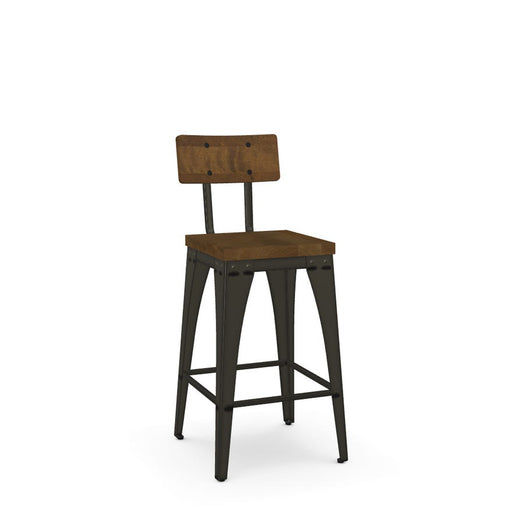 Amisco Upright Non Swivel Stool 40264-26B Counter Height