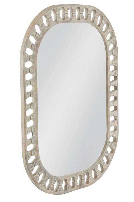 Enya - Wall Mirror - Beige