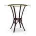 Amisco Kai Pub Table Base with Solid Wood Accent 50807 Bar Height
