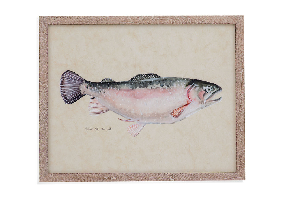 Catch Of The Day III - Framed Print - Silver