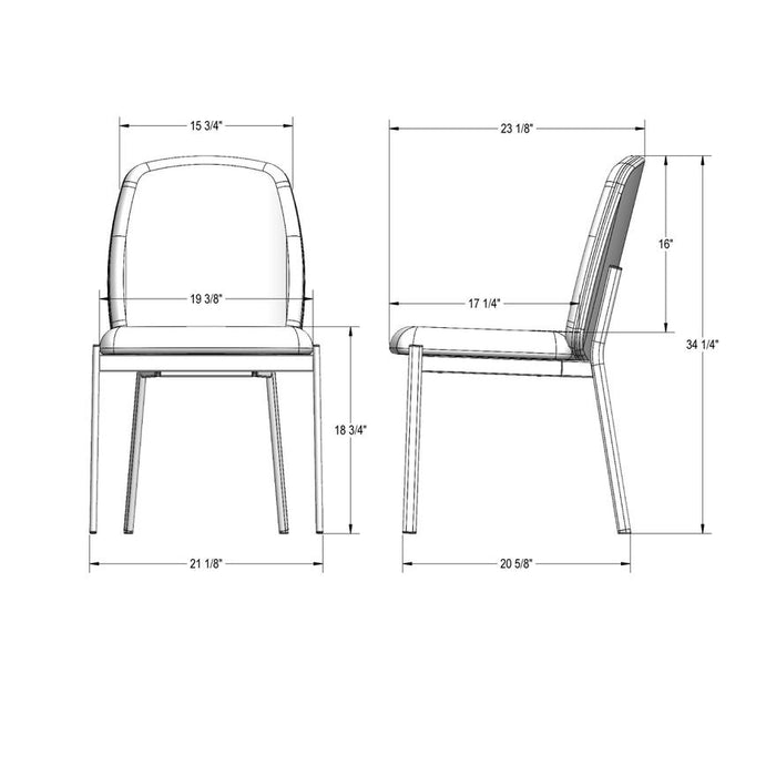 Amisco Kally Chair 30357