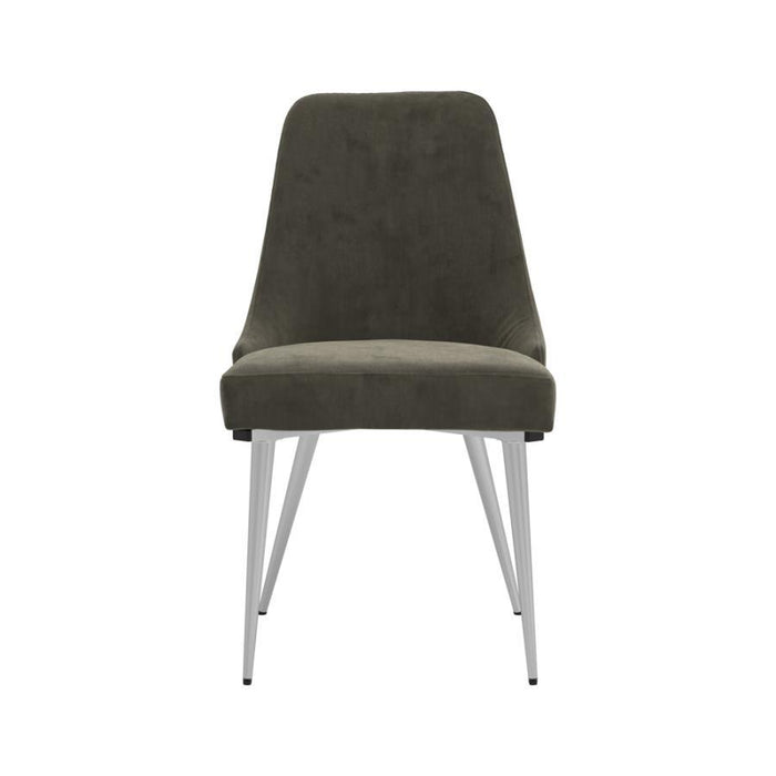 Cabianca - Curved Back Side Chairs (Set of 2) - Grey