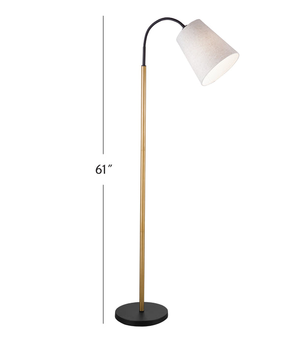 Benton - Floor Lamp - Gold