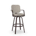 Amisco Dorsey Swivel Stool 41596-30 Bar Height