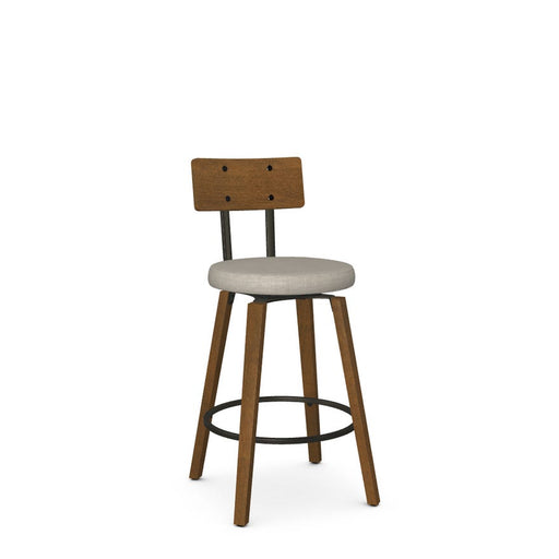 Amisco Esteban Swivel Stool 41273-26 Counter Height