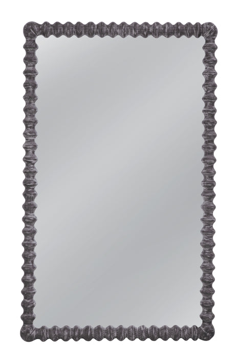 Vallente - Wall Mirror - Dark Gray