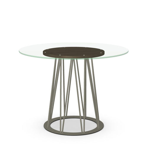 Amisco Calypso Table Base with Thermo Fused Laminate Tfl Accent 51524
