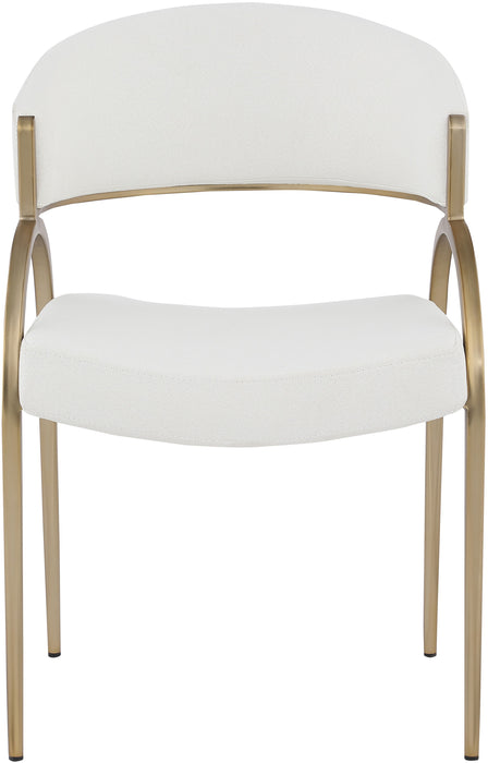 Privet - Dining Chair (Set of 2) - Cream - Fabric