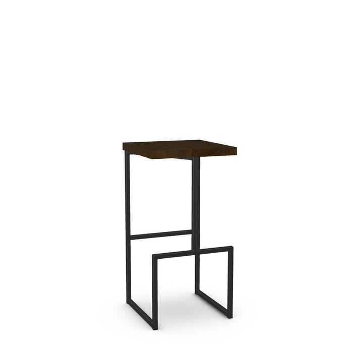 Amisco Fred Non Swivel Stool 40044-30B Bar Height