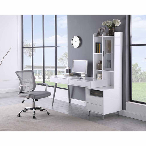 Chintaly 4005-CCH Contemporary Pneumatic Adjustable-Height Computer Chair