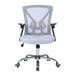 Chintaly 4023-CCH Contemporary Ergonomic Computer Chair w/ Adjustable Arms