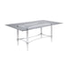 Chintaly 4038 Contemporary Dining Table w/ 42"x 72" Top