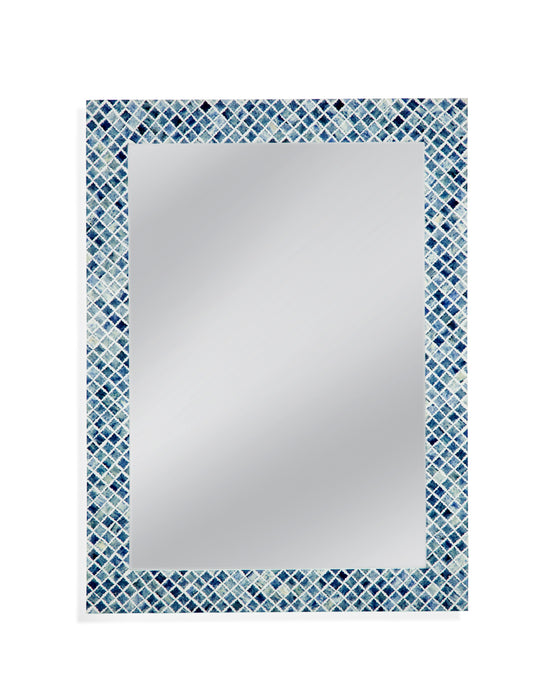 Glick - Wall Mirror - Blue