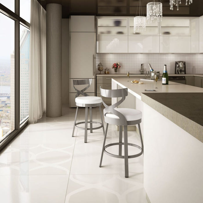 Amisco Lincoln Swivel Stool 41478-30 Bar Height