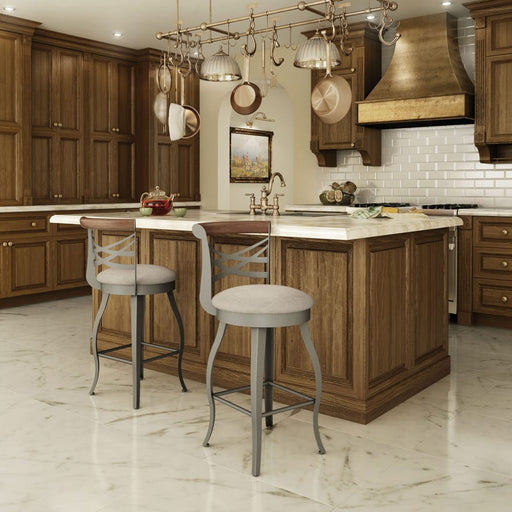 Amisco Whisky Swivel Stool 41512-30 Bar Height