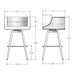 Amisco Radcliff Swivel Stool 41537-30 Bar Height