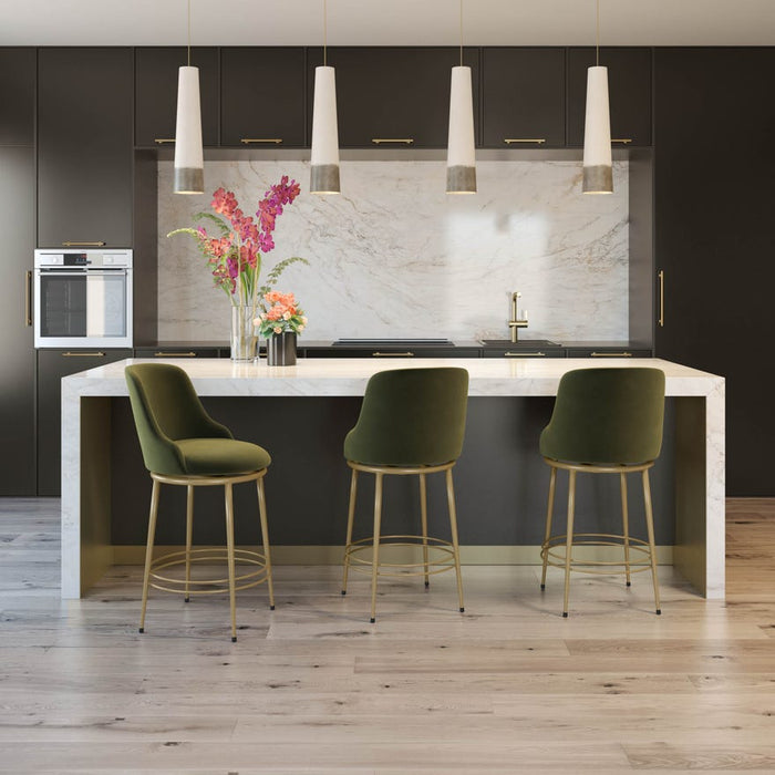 Amisco Glenn Swivel Stool 41597-26 Counter Height