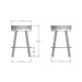 Amisco Rudy Swivel Stool 42442-26 Counter Height
