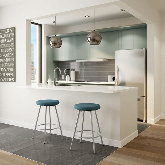 Amisco Hans Swivel Stool 42504-26 Counter Height