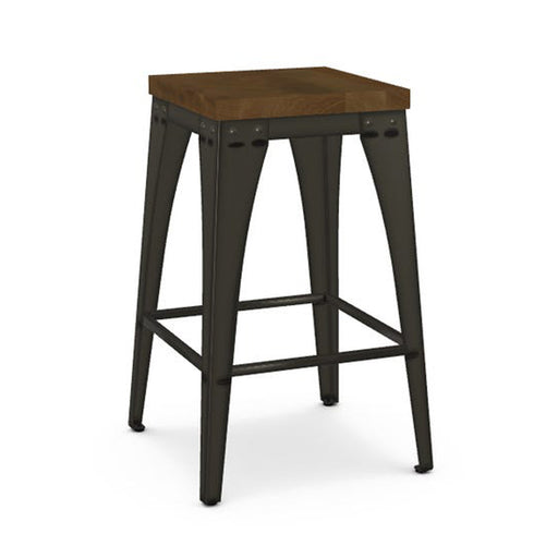 Amisco Upright Non Swivel Stool 42564-26B Counter Height