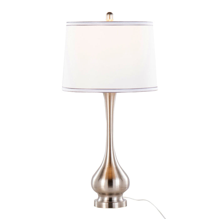 Cairo - 28" Metal Table Lamp (Set of 2) - White