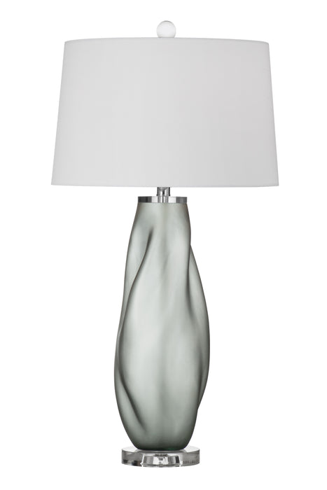 Gabon - Table Lamp - Pearl Silver