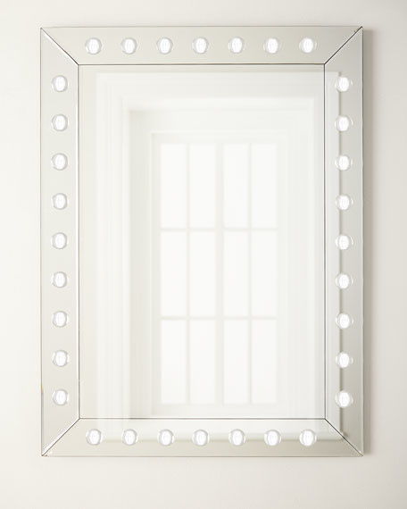 Rectangle - Wall Mirror - Pearl Silver