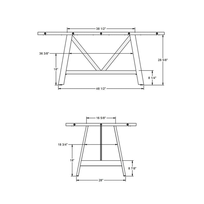 Amisco Octavia Table Base 50577