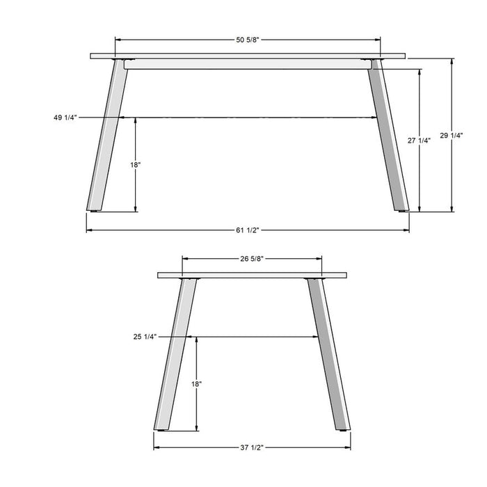 Amisco Lidya Table Base 50587
